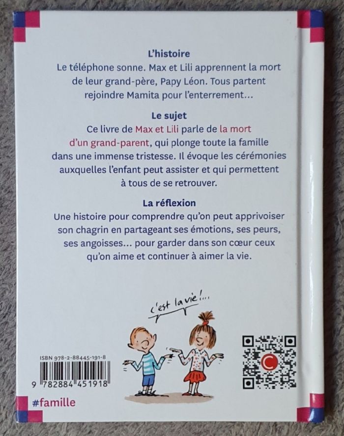 Livre Tome N°19 "Grand-Père est mort" (Dès 6 ans) / Éd. Calligram - photo numéro 2