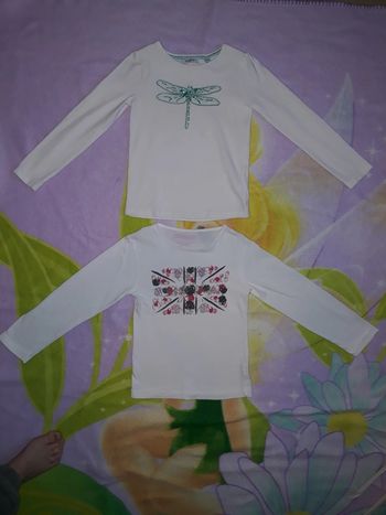 2 hauts manches longues