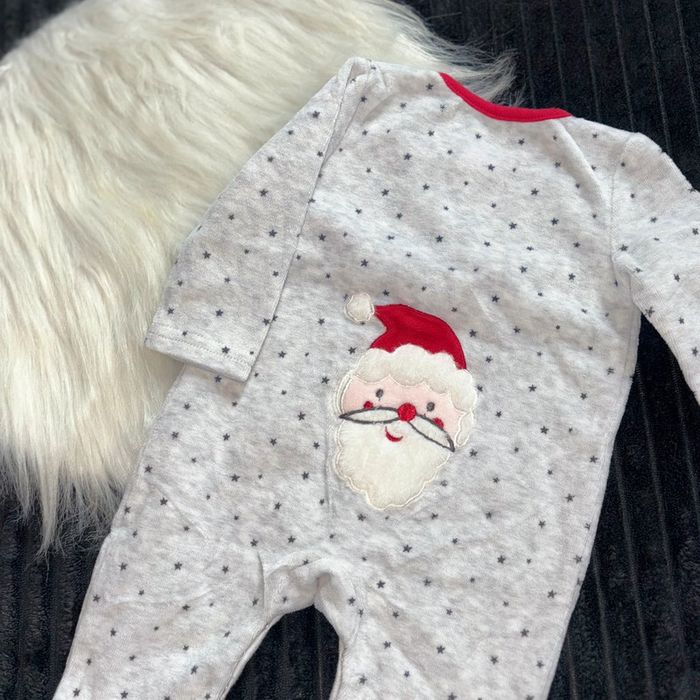Pyjama velours Noël 3 mois - photo numéro 4