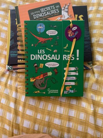 Livre docu "Les dinosaures" / Larousse jeunesse