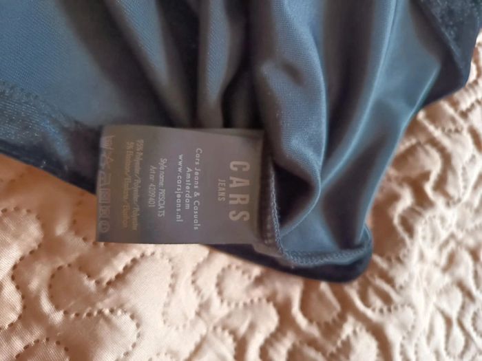 Haut velour léger. Marque cars jeans. - photo numéro 7