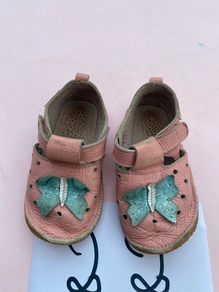 Sandales nu pied chaussure timmo barefoot 22 - photo numéro 3