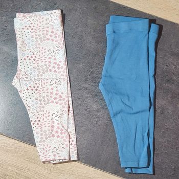 Lot leggings bébé fille