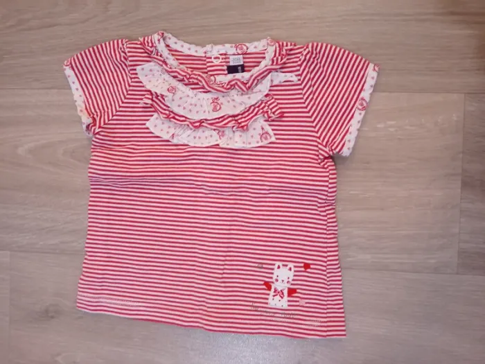 lot de 2 Tshirts MC Sergent Major 6M - photo numéro 5