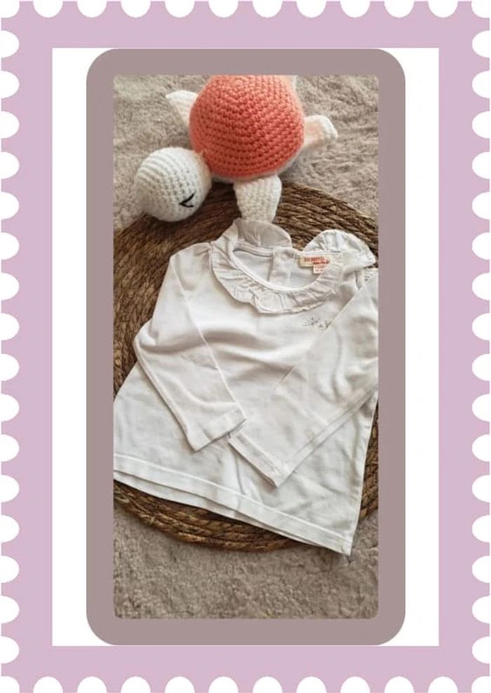Tee shirt fille 6 mois