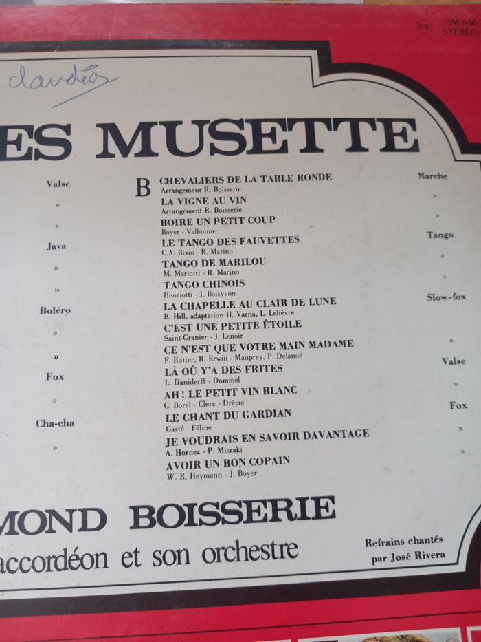 33T Raymond Boisserie succès musette - photo numéro 4