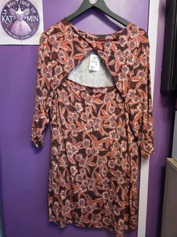 Robe manches 3/4 M&S Mode – T48 – Neuve