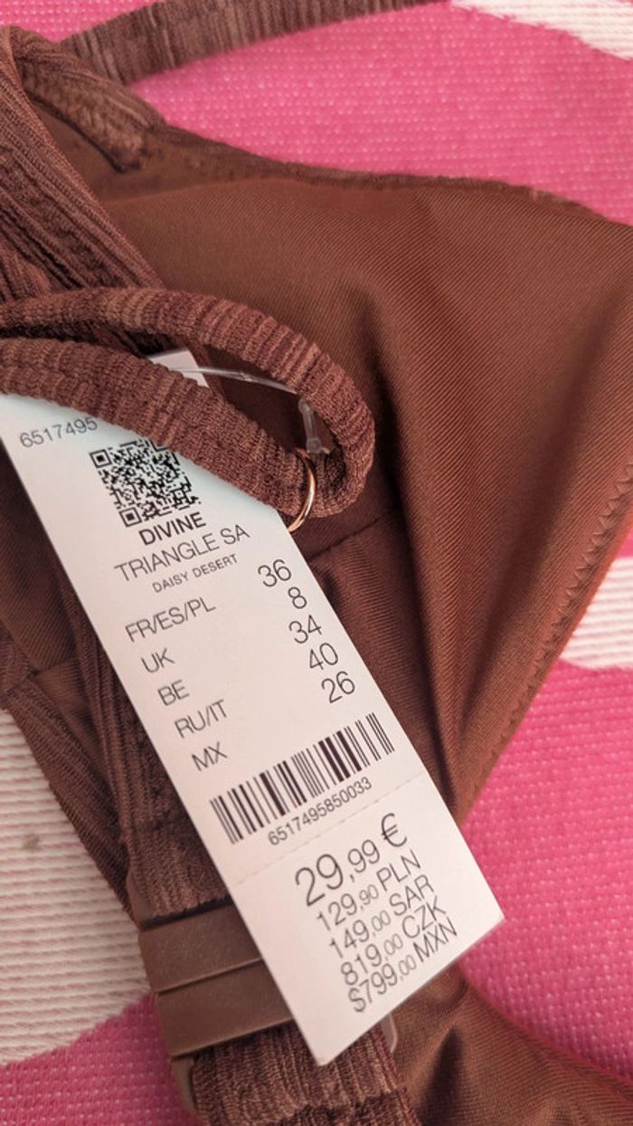 Haut de maillot Etam S - photo numéro 7