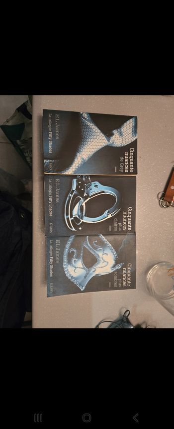 Trilogie 50 nuaces de Grey de EL James