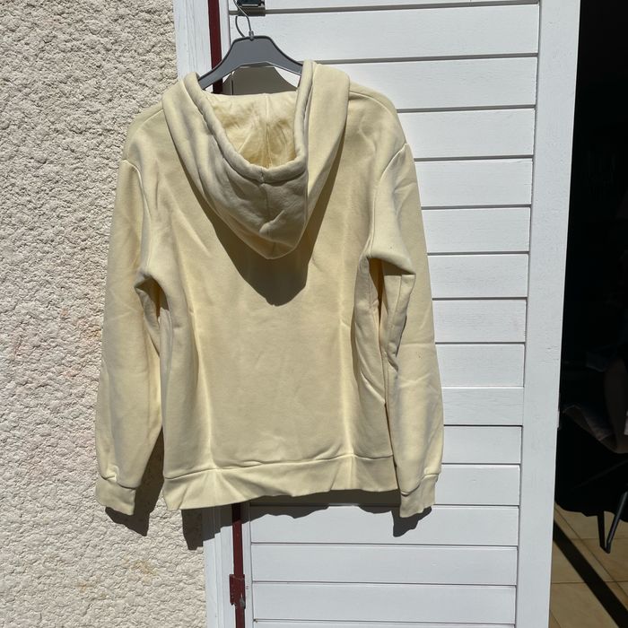 Sweat-shirt jaune pale taille M - photo numéro 2
