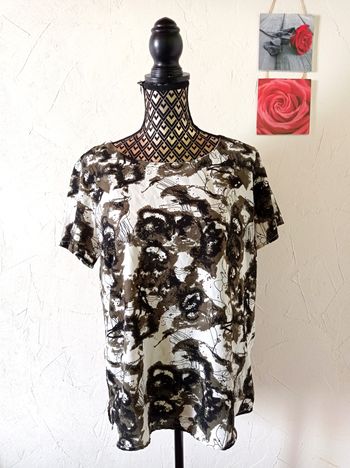 🌸T-shirt avec dos original, Object, taille 40