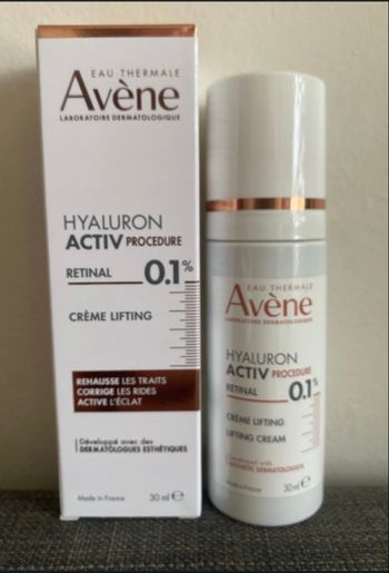 Avene hyaluron activ procédure retinal 0,1% crème lifting 30ml