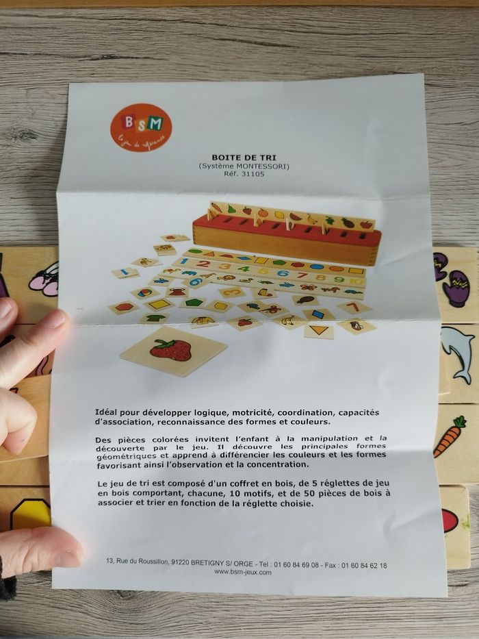 Boîte de tri Montessori - photo numéro 10