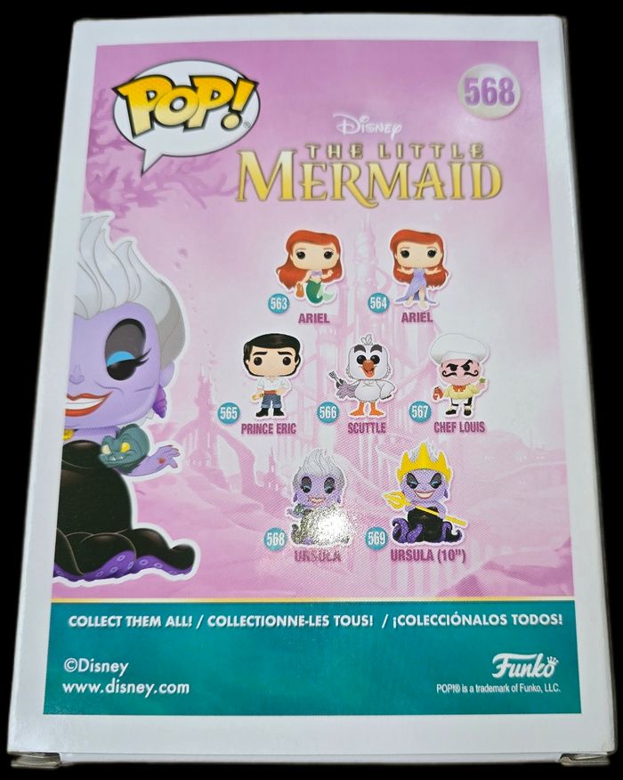 Funko pop Ursula 568 30 ans la petite sirène disney - photo numéro 3