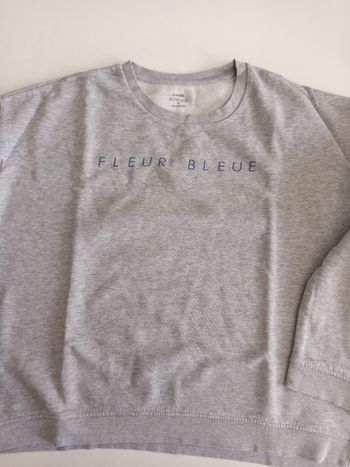 Sweat gris clair 