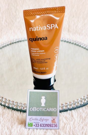 Mini loção refirmante Corporal Nativa Quinoa Oboticario