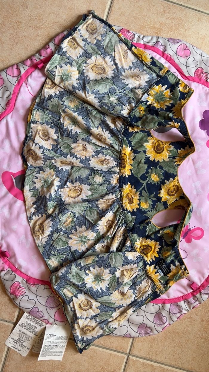 Vend robe fleuri bébé - photo numéro 2