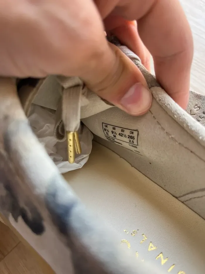 Clarks Wallabee Cup Off White Camo Taille 42,5 - photo numéro 5