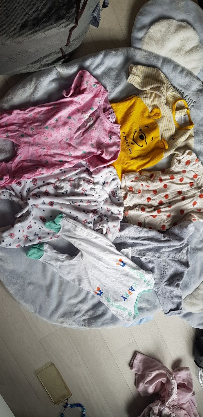 Gros lot pijamas 3 mois fille