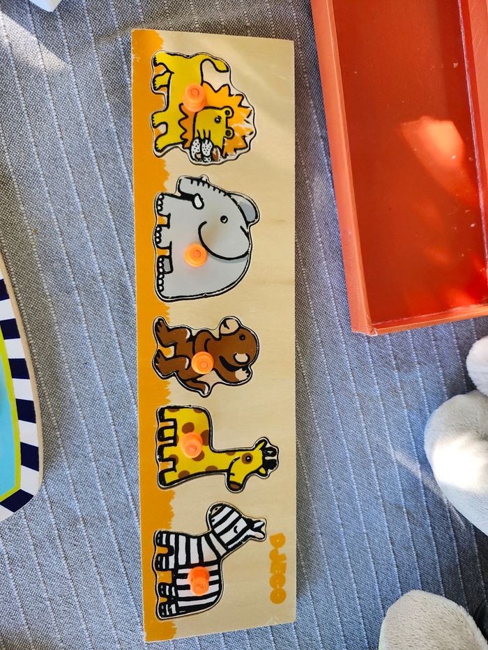 Puzzle en bois animaux - photo numéro 3