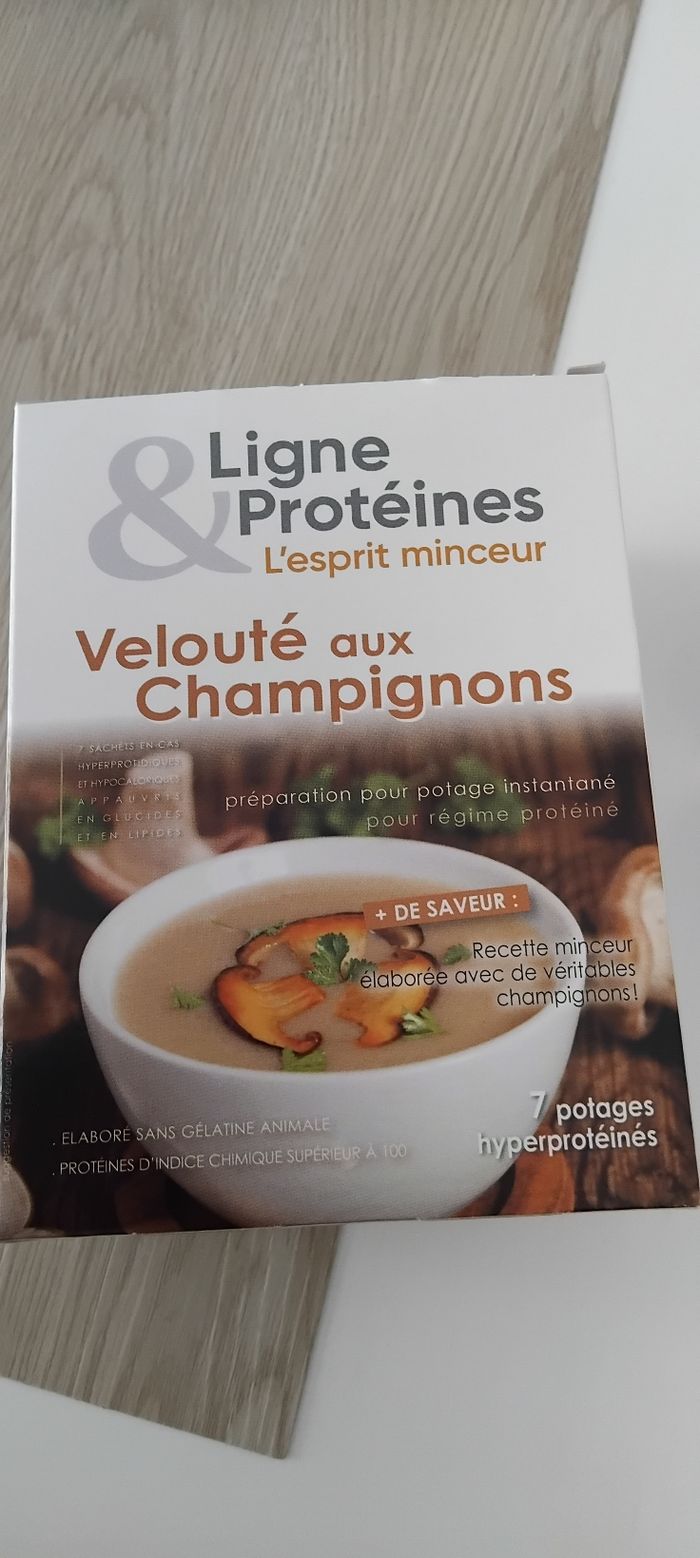 Lot velouté champignons ljgne & protéines - photo numéro 2