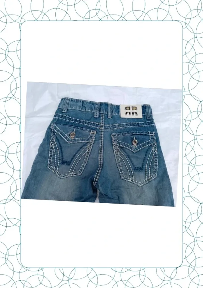 Short en jean 8 ans Rivaldi - photo numéro 6
