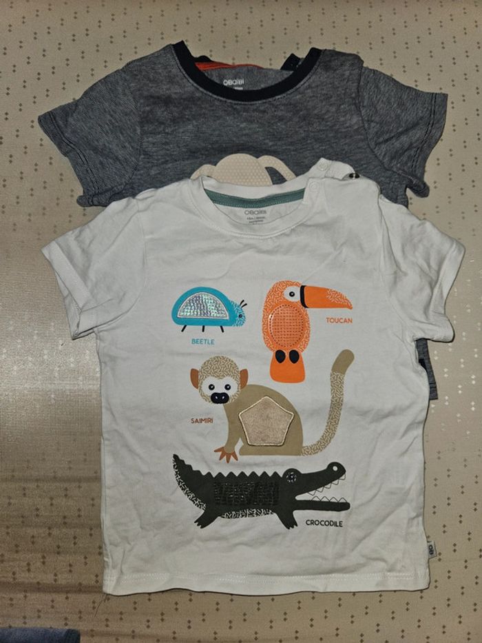 Lot 2 t-shirt obaibi