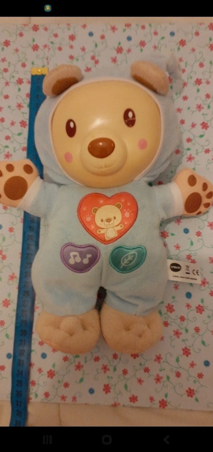 Ourson 🐻 🧸 musical et lumineux Vtech