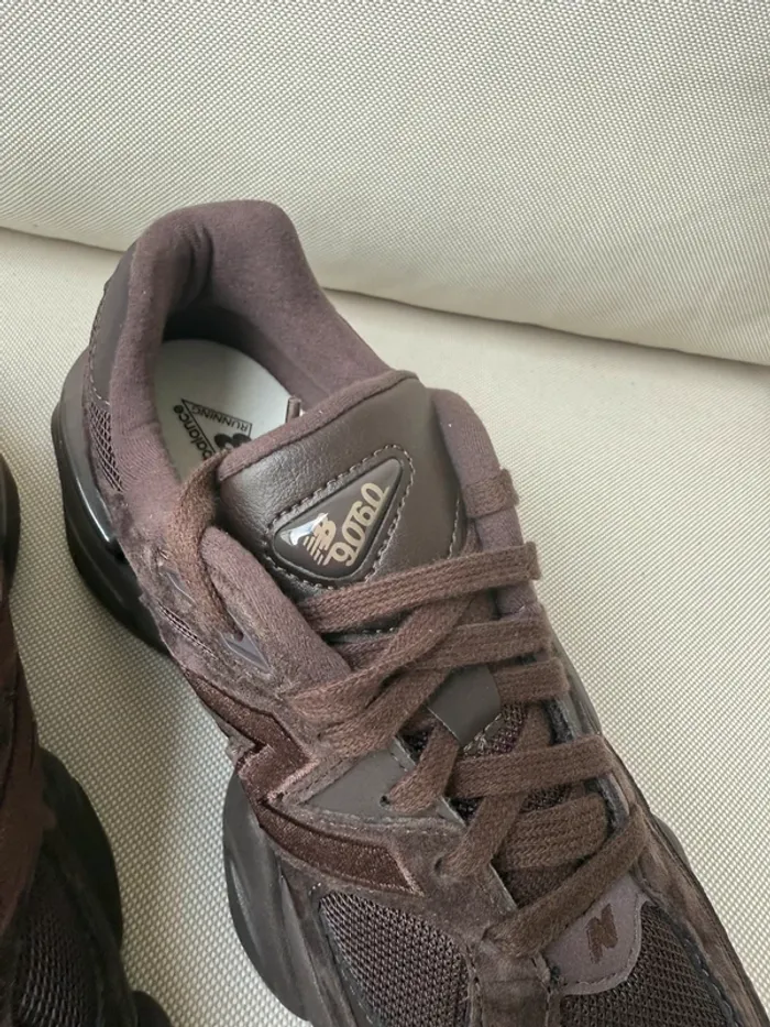 Basket New balance 9060 Chocolate Brown - photo numéro 5