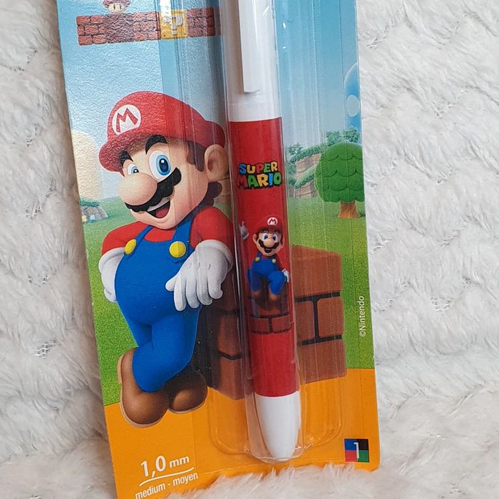 Stylo bic collection super mario quatre couleur - photo numéro 2