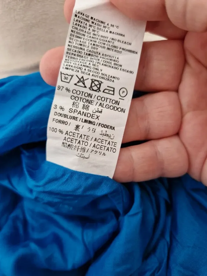 Robe bleu sinequanone taille 40 - photo numéro 8
