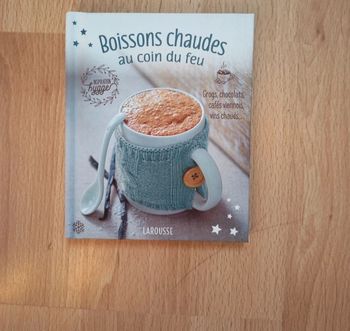 Livre Boissons chaudes au coin du feu