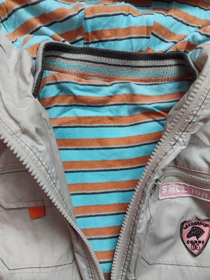 Blouson coupe vent imperméable, 6 ans - photo numéro 2