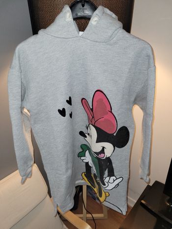 Robe pull à capuche zara