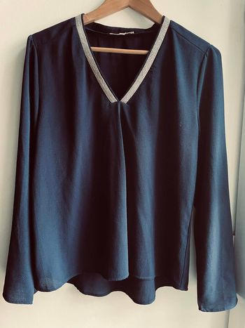 Blouse manches longues T M/L "Peace n'Love"