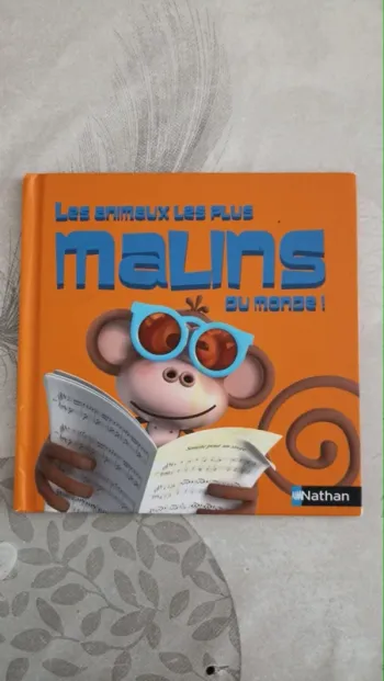 livre Les animaux les plus malins au monde! Editions Nathan