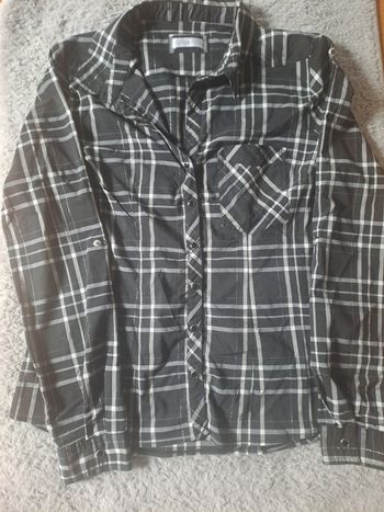 Chemise femme cache cache noir taille 42 tres bon État