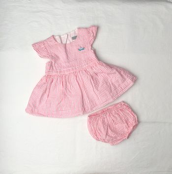 Robe + bloomer Sergent Major 3 mois