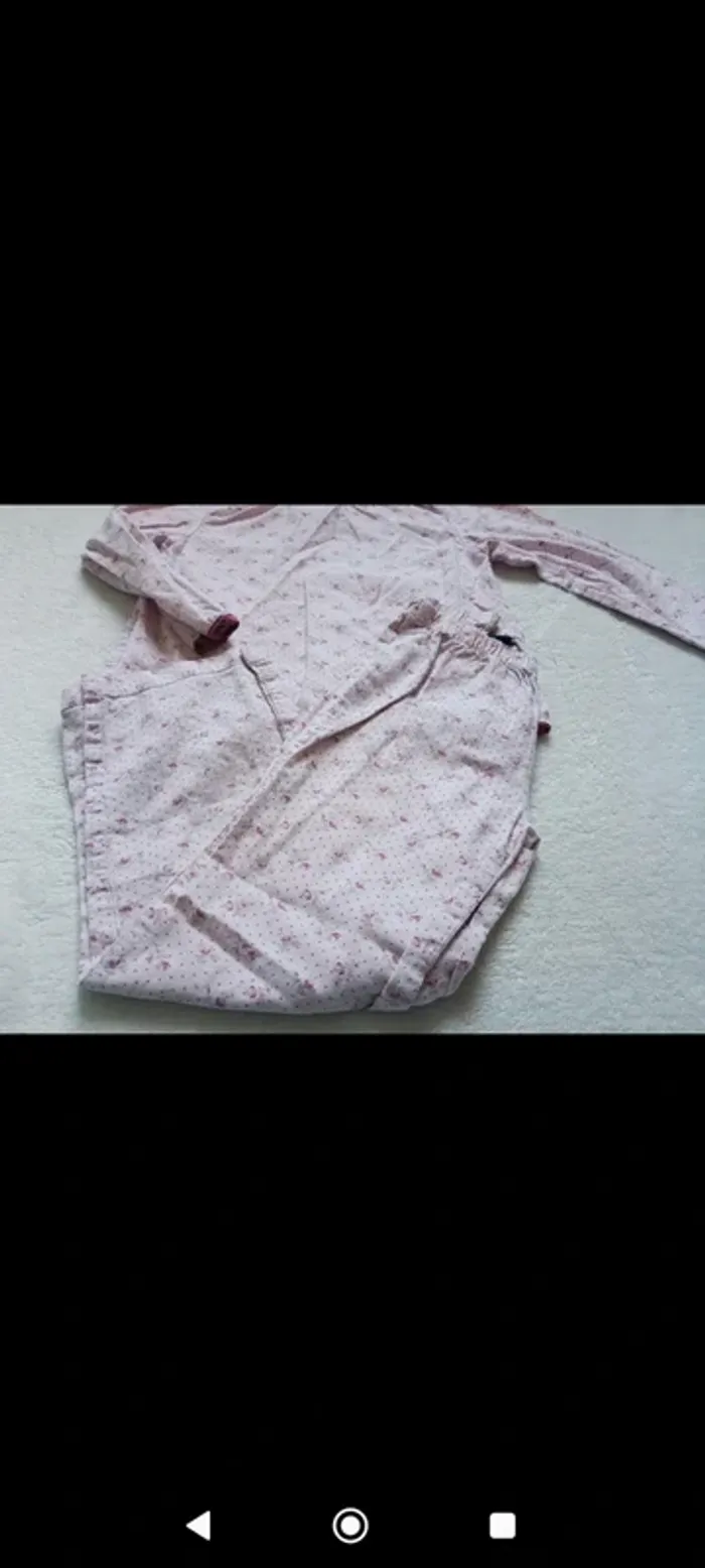 Pyjama fleuri sergent major 6 ans - photo numéro 2