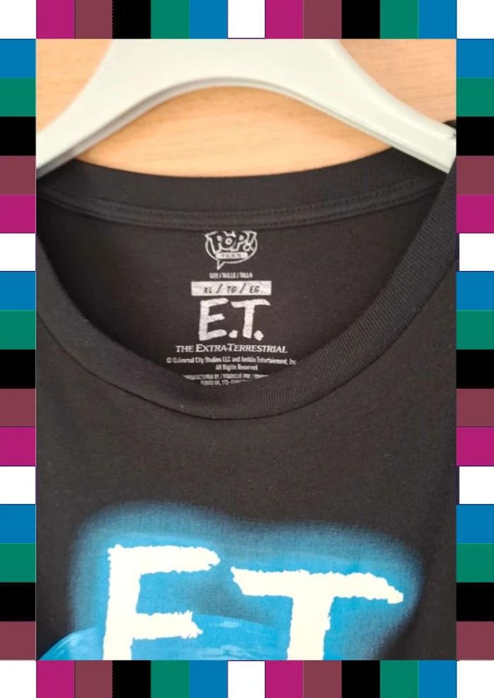Tee-shirt E.T l'extraterrestre - photo numéro 3