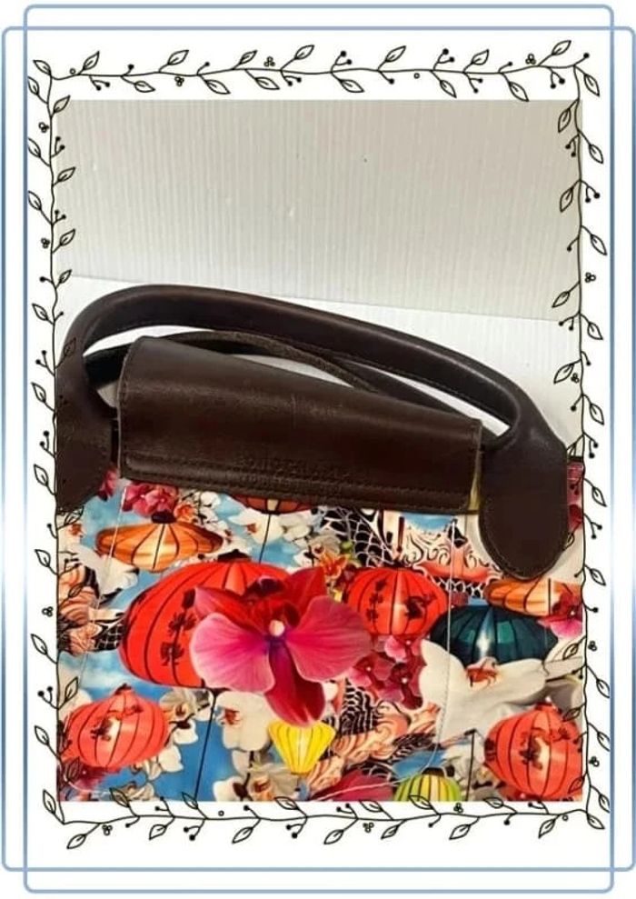 Sac à main multicolore Mary Katrantzou for longchamp - photo numéro 5