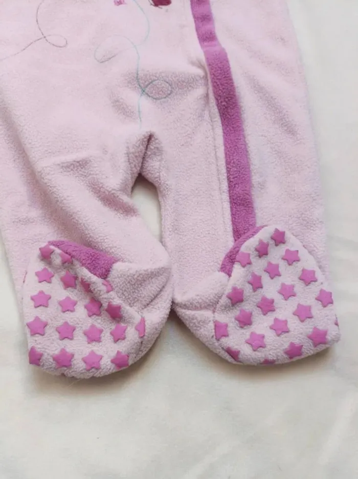 Pyjama polaire ou surpyjama fille 6 mois - photo numéro 3