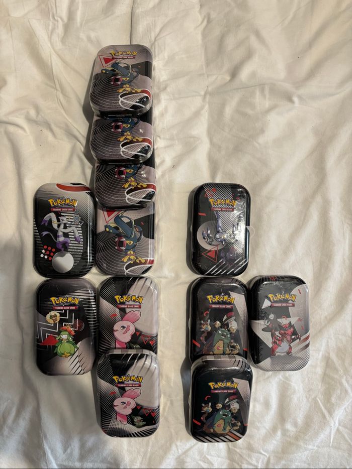 20 mini tin ev10.5 foudre noire flamme blanche Pokémon - photo numéro 3