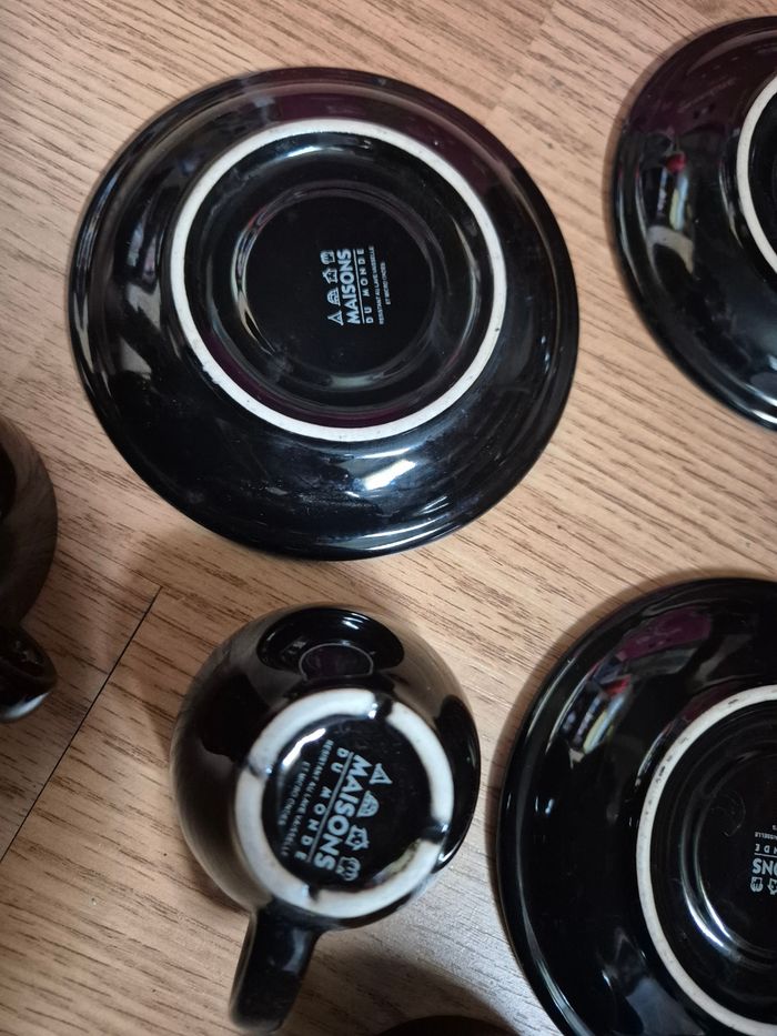 Lot de 4 petites Tasses et soucoupes - photo numéro 5