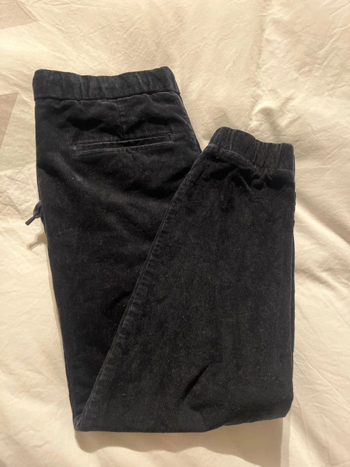 Pantalon noir velours Zara - photo numéro 5