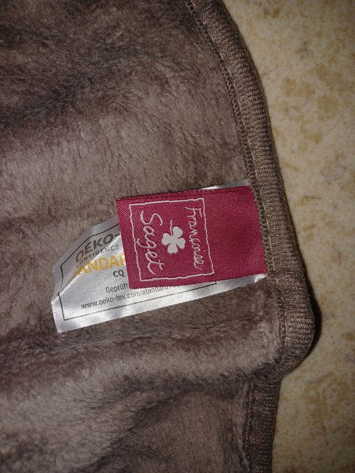 Poncho marron polaire neuf - photo numéro 4