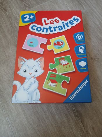 Jeu éducatif les contraires