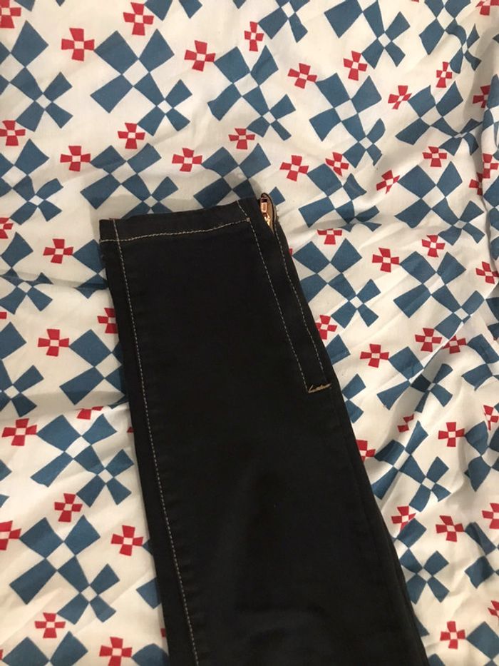 Jean femmes noire taille 40 marque Vila très bon état - photo numéro 4
