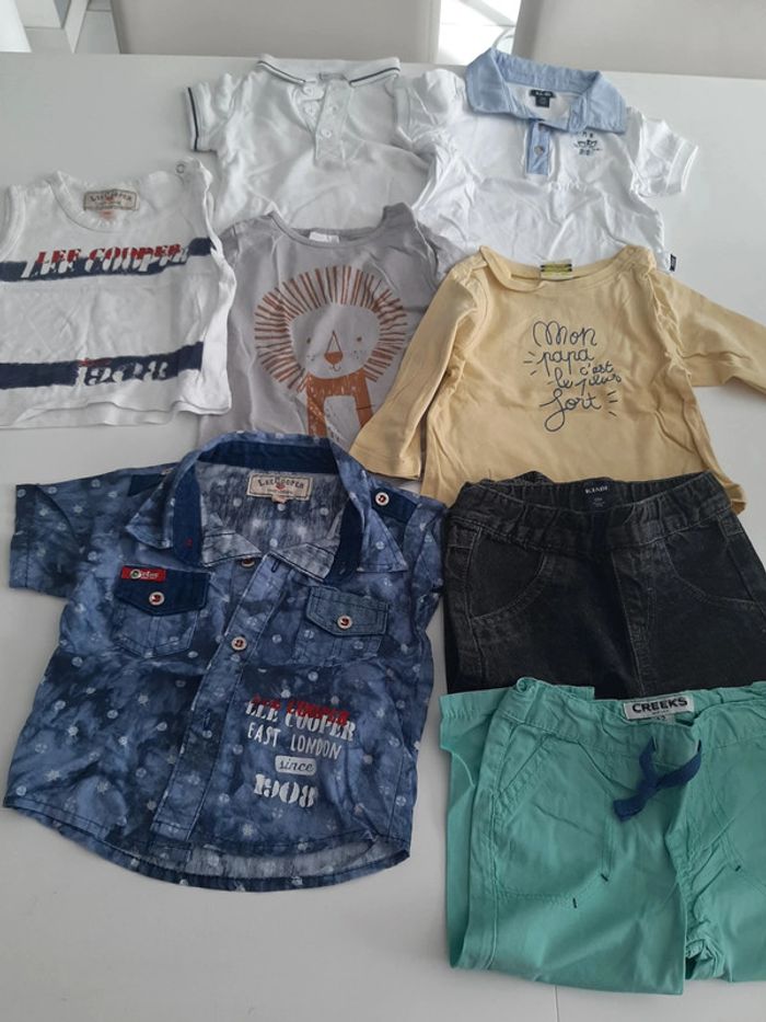 lot vêtements 12 mois garcon