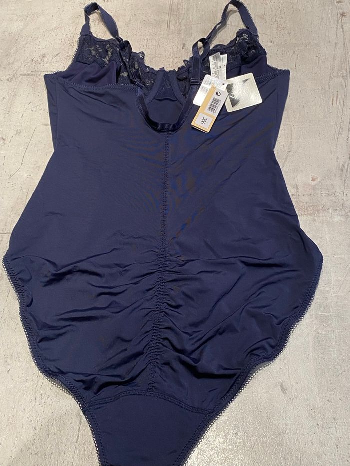 Body à armatures Femme Jolinesse neuf Bleu marine - photo numéro 2